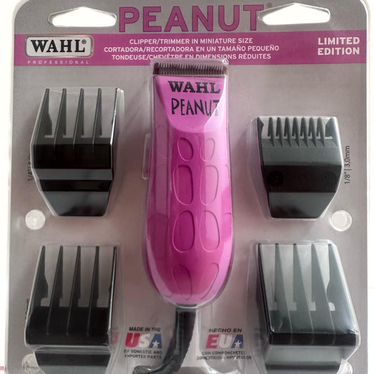 wahl pink peanut clipper/trimmer 